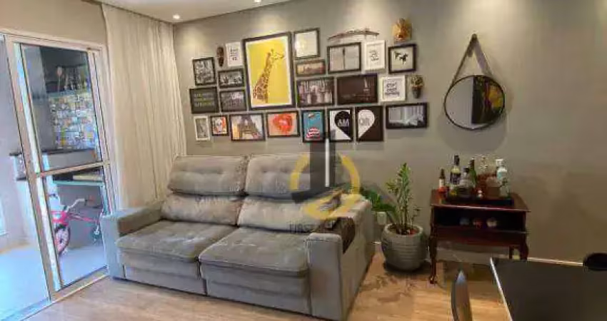Apartamento à venda no condomínio venturi - 80m² - 3 dormitórios (1 suíte) - varanda gourmet - 2 vagas - em são bernardo do campo