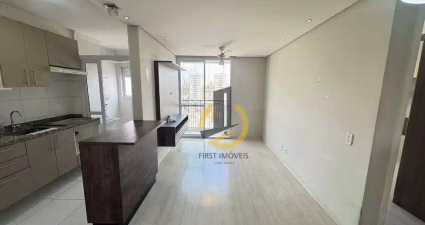 Apartamento para locação no condomínio vila nova ipiranga – 39m² - 1 dormitório – sala – ar condicionado – 1 vaga – na vila carioca – em são paulo