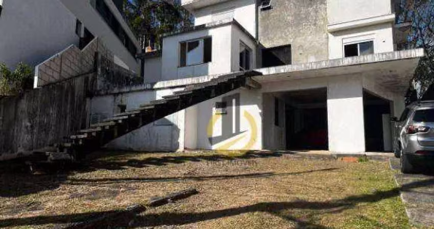 Casa à venda no condomínio swiss park - 427m² - 5 suítes - 7 vagas - são bernardo do campo