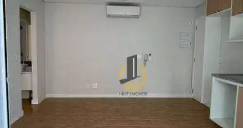 Apartamento para locação no edifício b103 - 42m² - 1 dormitório - sala – varanda envidraçada - 1 vaga – brooklin/sp