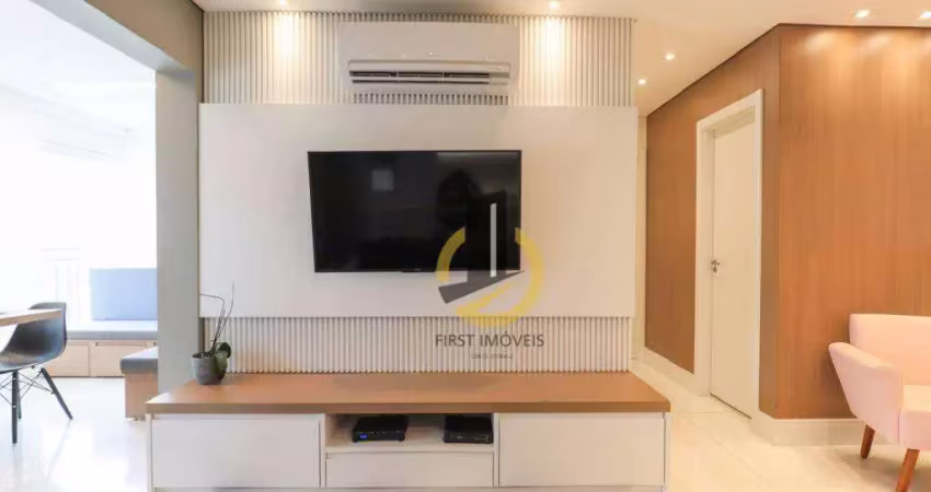 Apartamento para locação no condomínio unitá jardim prudência - 66m² - 2 dormitórios (1 suíte) - varanda gourmet - 1 vaga