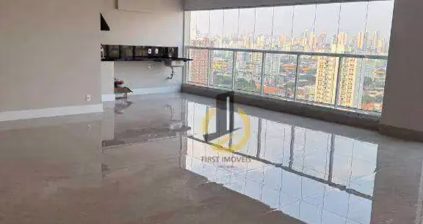 Apartamento à venda no condomínio dom ipiranga - 146m² - 3 suítes - closet - varanda gourmet - 3 vagas - no ipiranga