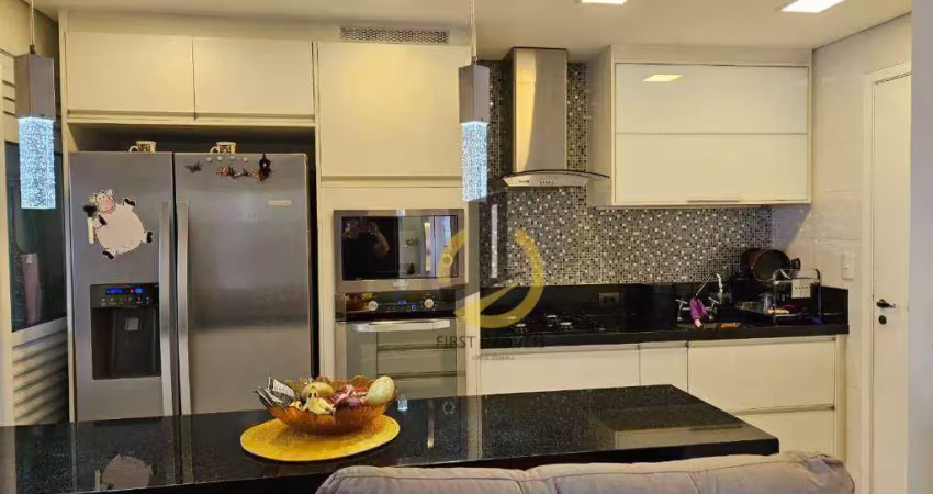 Apartamento à venda no condomínio grand terrace - 110m² - 2 suítes - varanda - depósito - 2 vagas - no cambuci