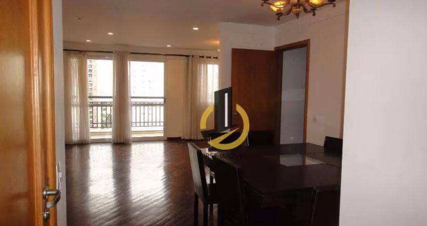 Apartamento para venda e locação no condomínio spazio dell arte - 140m² - 3 suítes - varanda - 2 vagas - no ipiranga