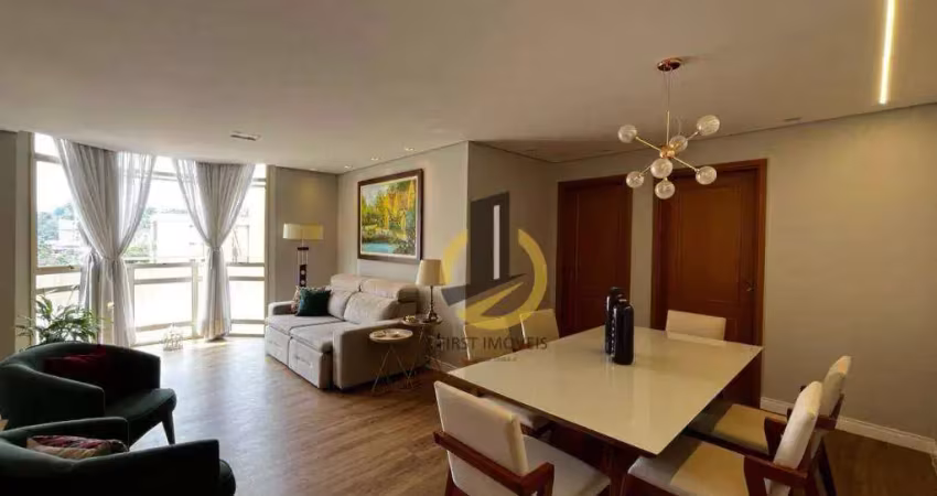 Apartamento à venda no edifício piazza san pietro - 98m² - 3 dormitórios (1 suíte) - sala ampla - móveis planejados - 2 vagas - em atibaia