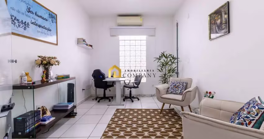 Casa térrea com ac 400 m2 e at 520 m2 residencial ou comercial, vende alugada.
