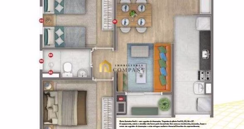 Ed. Silver Oasis (Altos do Trujilo) - Apartamento Garden com entrada parcelada altos do Trujilo com entrega julho 2025 -  Sorocaba