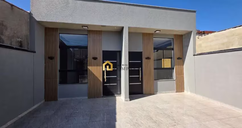 Casa geminada com 02 quartos, pé direito com 3,00 metros, no Jardim Sorocaba Park, em Sorocaba-SP.