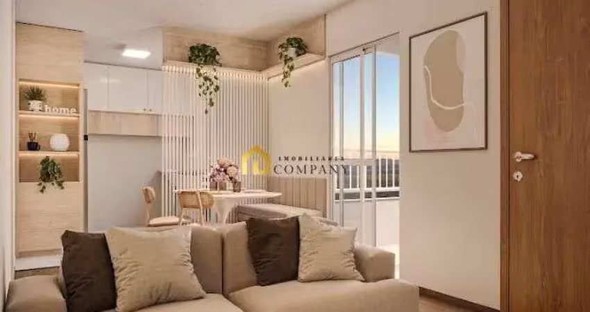 Ed. residencial campos dourados - apartamento lançamento no jardim vale do sereno - sorocaba/sp