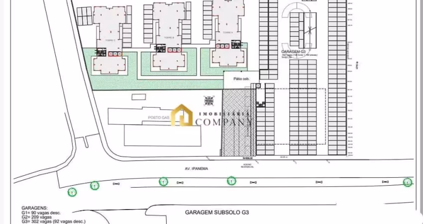 Área residencial/comercial na avenida ipanema - zona norte de sorocaba / sp