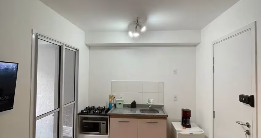 Apartamento mobiliado à venda na água branca, 31 m²,  2 dormitórios, sem vaga