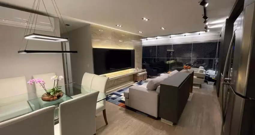 Apartamento mobiliado à venda na vila romana, com 69 m², 2 dormitórios e 2 vagas determinadas