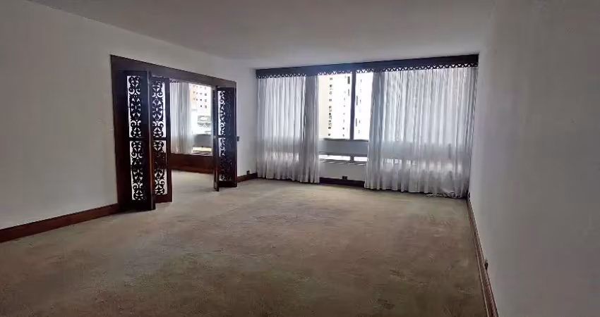Apartamento clássico à venda no jardim paulista, 248 m² au, 4 dormitórios, 1 vaga de garagem