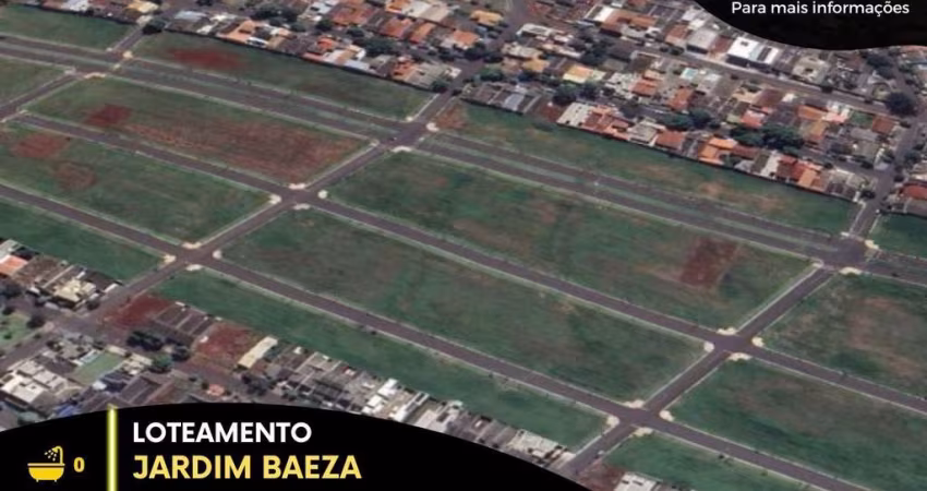 TERRENO À VENDA NO LOTEAMENTO JARDIM BAEZA EM MARINGÁ-PR!