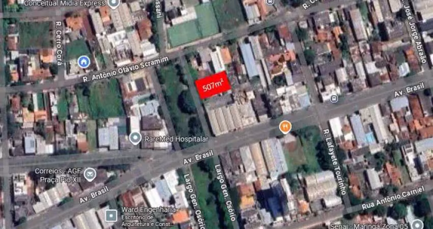 Terreno comercial e residecial à venda, zona 05, maringa