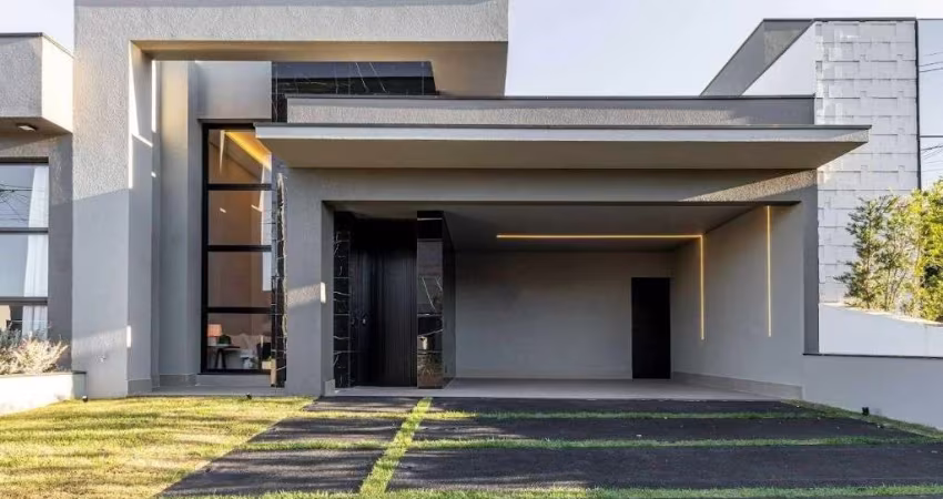Casa com 3 dormitórios à venda, 212 m² por R$ 1.690.000 - Condomínio Piemonte - Indaiatuba/SP