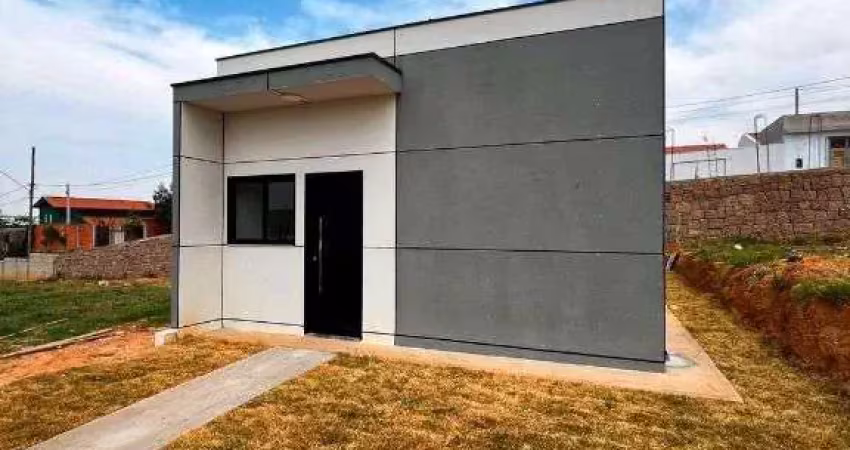 Casa com 2 dormitórios à venda, 50 m² por r$ 350.000 - vila dos canários - indaiatuba/são paulo