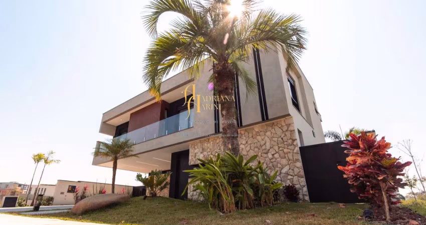 Sobrado alto padrão com 5 dormitórios à venda, 480 m² por R$ 6.500.000,00 - Condomínio Villa dos Pinheiros - Indaiatuba/SP