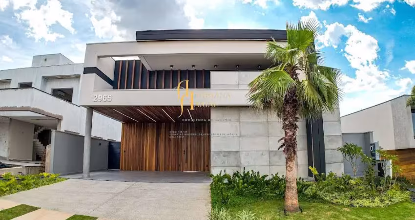 Sobrado alto padrão, com 3 suítes à venda, 311,00 m² por r$ 3.600.000,00 - condomínio jardim vila paradiso - indaiatuba/sp