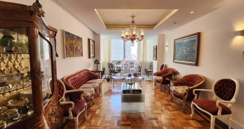 Apartamento à venda de 3 quartos, 156 m² por r$ 1.650.000 - copacabana - rio de janeiro/rj