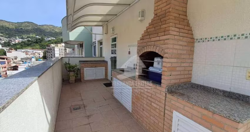 Cobertura linear à venda de 3 quartos, 169m² por r$800.000 no méier - rio de janeiro - rj