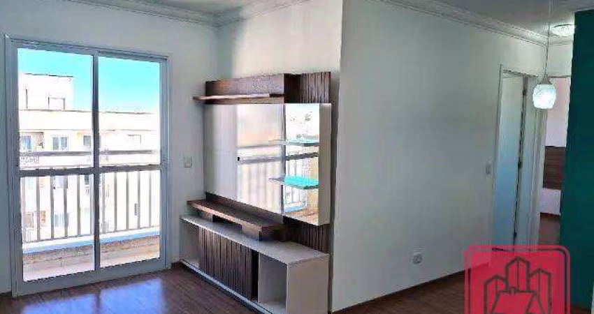 Apartamento com 2 dormitórios para alugar, 52 m² por R$ 2.680,00/mês - Vila Falchi - Mauá/SP