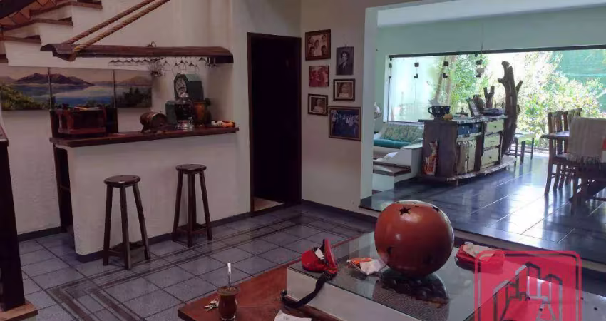 Sobrado com 5 dormitórios, 300 m² - venda por r$ 1.300.000,00 ou aluguel por r$ 13.334,00/mês - jardim do mar - são bernardo do campo/sp