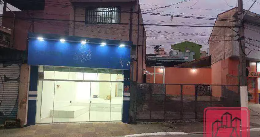 Salão, 192 m² - venda por r$ 1.800.000,00 ou aluguel por r$ 5.060,00/mês - centro - são bernardo do campo/sp