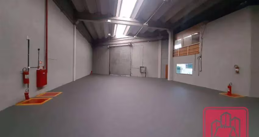 Galpão para alugar, 500 m² por r$ 19.300,00/mês - ferrazópolis - são bernardo do campo/sp