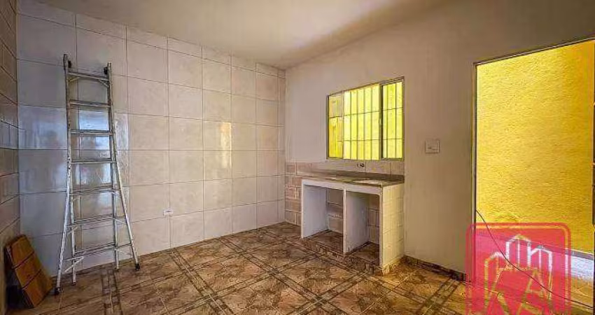 Casa com 1 dormitório para alugar, 46 m² por R$ 1.215,83/mês - Dos Casa - São Bernardo do Campo/SP