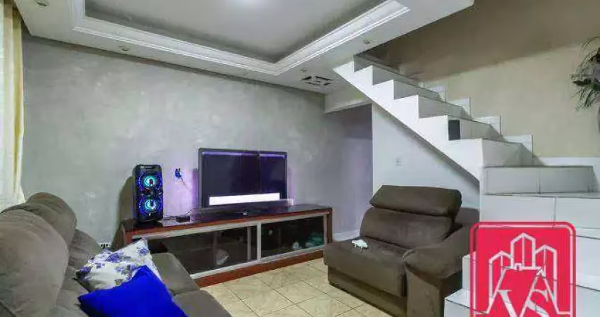 Sobrado com 3 dormitórios à venda, 75 m² por r$ 530.000,00 - cooperativa - são bernardo do campo/sp