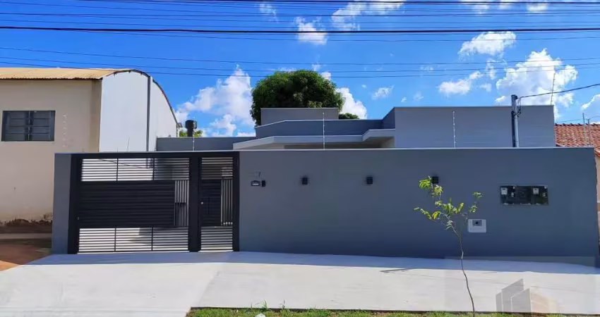 Casa para venda em campo grande, vila manoel taveira, 3 dormitórios, 1 suíte, 2 banheiros, 1 vaga