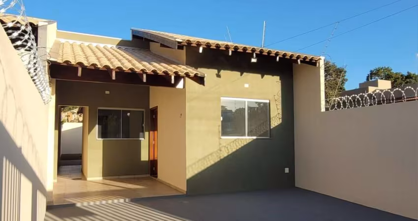 Casa para Venda em Campo Grande, Jardim Colúmbia, 2 dormitórios, 1 banheiro, 3 vagas