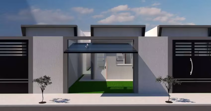 Casa para venda em campo grande, jardim aeroporto, 2 dormitórios, 1 banheiro, 1 vaga