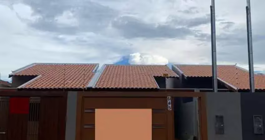 Casa para venda em campo grande, jardim aeroporto, 2 dormitórios, 1 suíte, 2 banheiros, 2 vagas