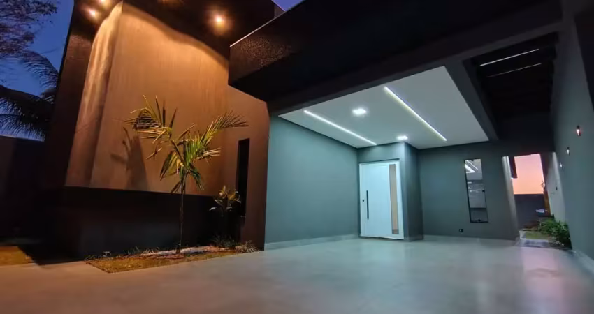 Casa para venda em campo grande, jardim das nações, 3 dormitórios, 1 suíte, 2 banheiros, 2 vagas