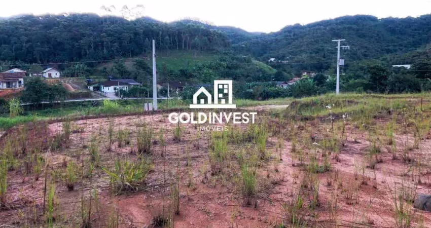 Terreno escriturado de 418m²o no bairro lageado baixo guabiruba