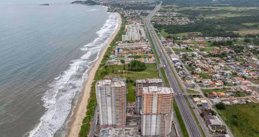 Frente Mar em Barra Velha com 2 quartos (1 suite) entrega Junho 2026