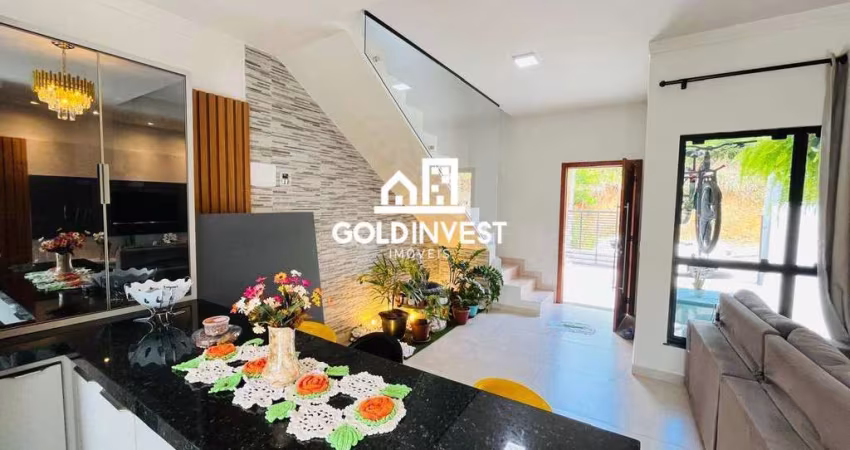 Casa com 3 quartos sendo 1 suíte semi mobiliado na Pirmeiro de Maio