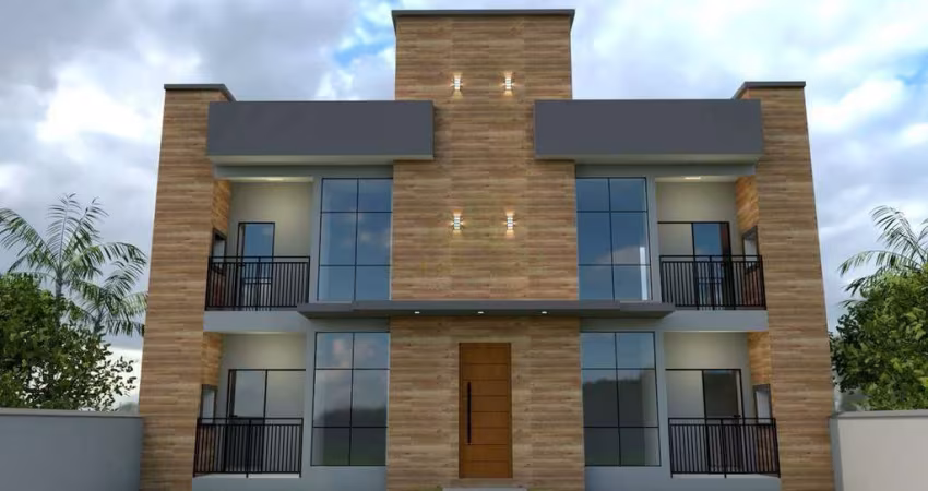 Apartamento LANÇAMENTO, 2 Quartos e Sacada com churrasqueira, no bairro Guabiruba Sul a 18min do centro!