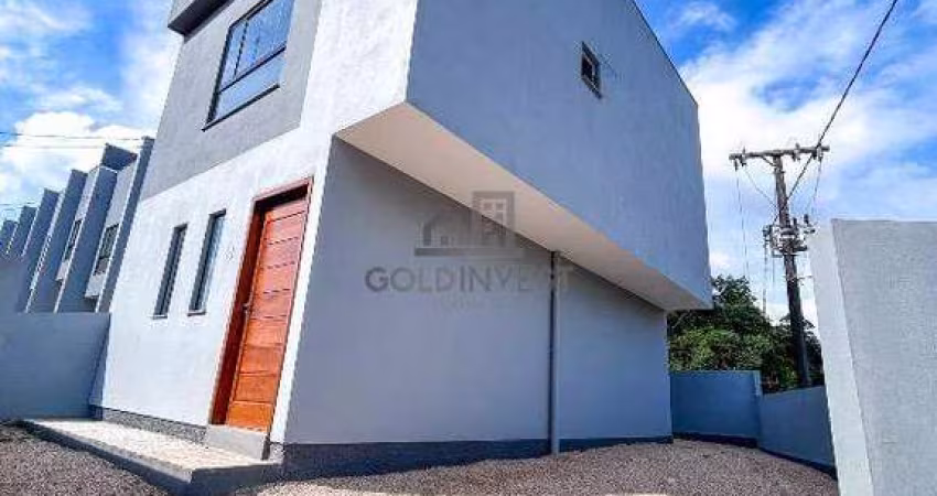 Sobrado com 3 quartos (1 suíte) no bairro Nova Brasilia (Financia Minha Casa Minha Vida)