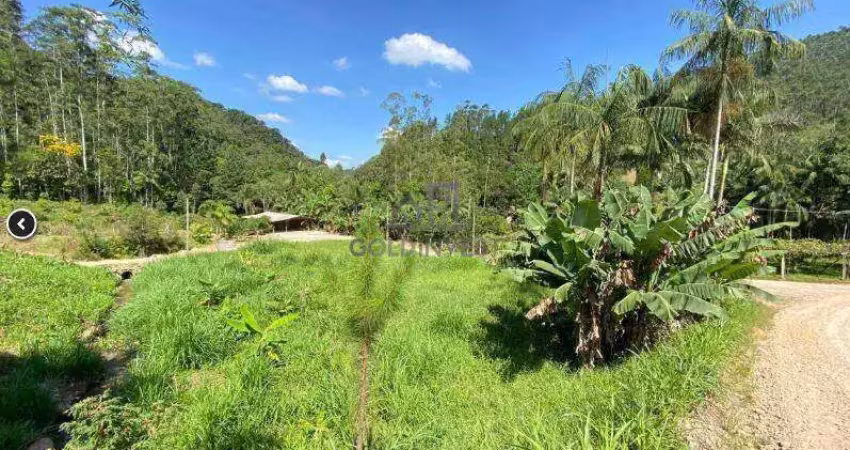 Terreno à venda com 1.200m² lageado alto - guabiruba/sc