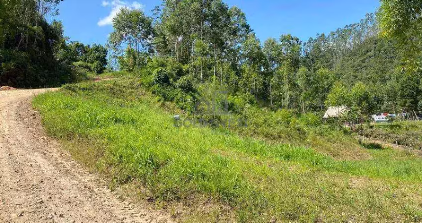 Terreno à venda com 2.500m² Lageado Alto - Guabiruba/SC