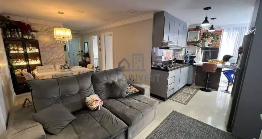 Apartamento a venda com 2 quartos sendo 1 suíte no centro de guabiruba sc