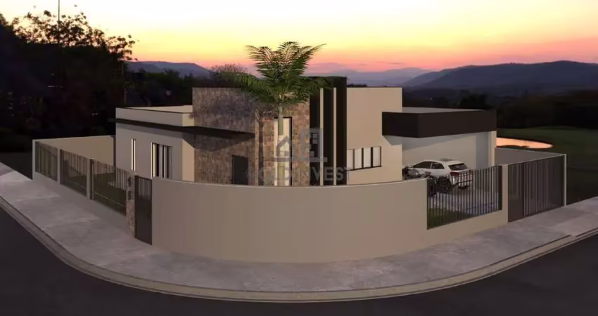 Casa com 3 quartos sendo 1 suíte com closet á venda no bairro bateas em brusque