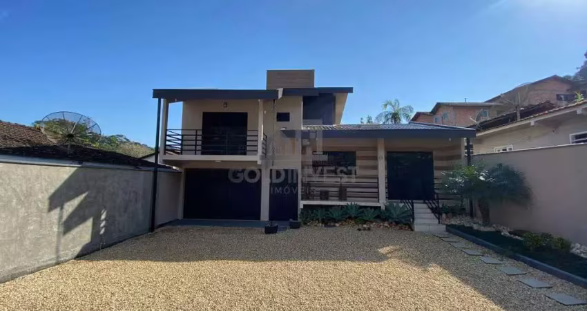 Casa 1 suíte + 2 dormitórios na águas claras-brusque!!