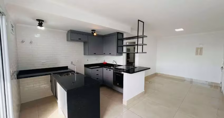 Apartamento com 2 dormitórios para alugar, 64m² por r$ 3.500/mês - jardim - santo andré/sp