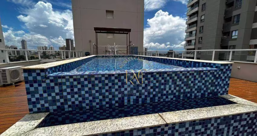 Cobertura com 4 dormitórios para alugar, 630 m² por r$ 16.976,53/mês - jardim - santo andré/sp