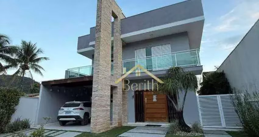 Sobrado com 5 dormitórios à venda, 283 m² por r$ 3.700.000,00 - lagoinha - ubatuba/sp