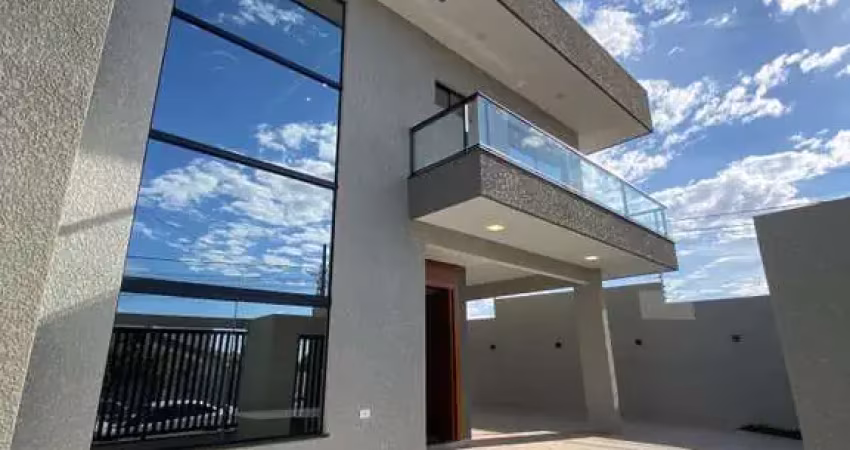 Sobrado para venda em campo mourão, jardim shangrilá, 3 dormitórios, 1 suíte, 2 banheiros, 3 vagas
